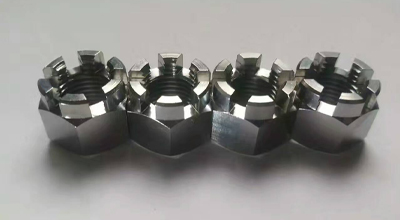 Ti Steel Castle Nuts