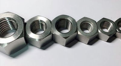Titanium Metal Alloy Heavy Hex Nuts